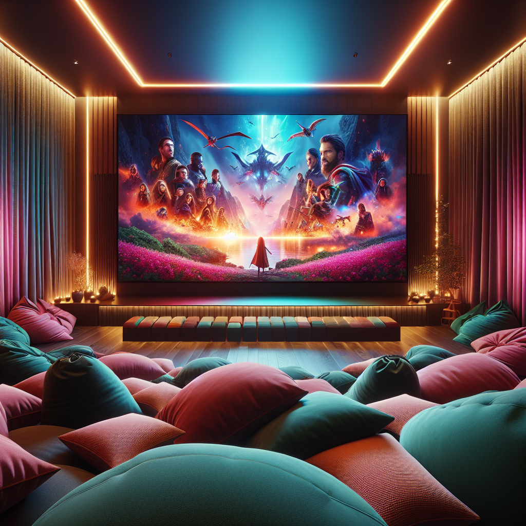 Have a themed movie marathon night