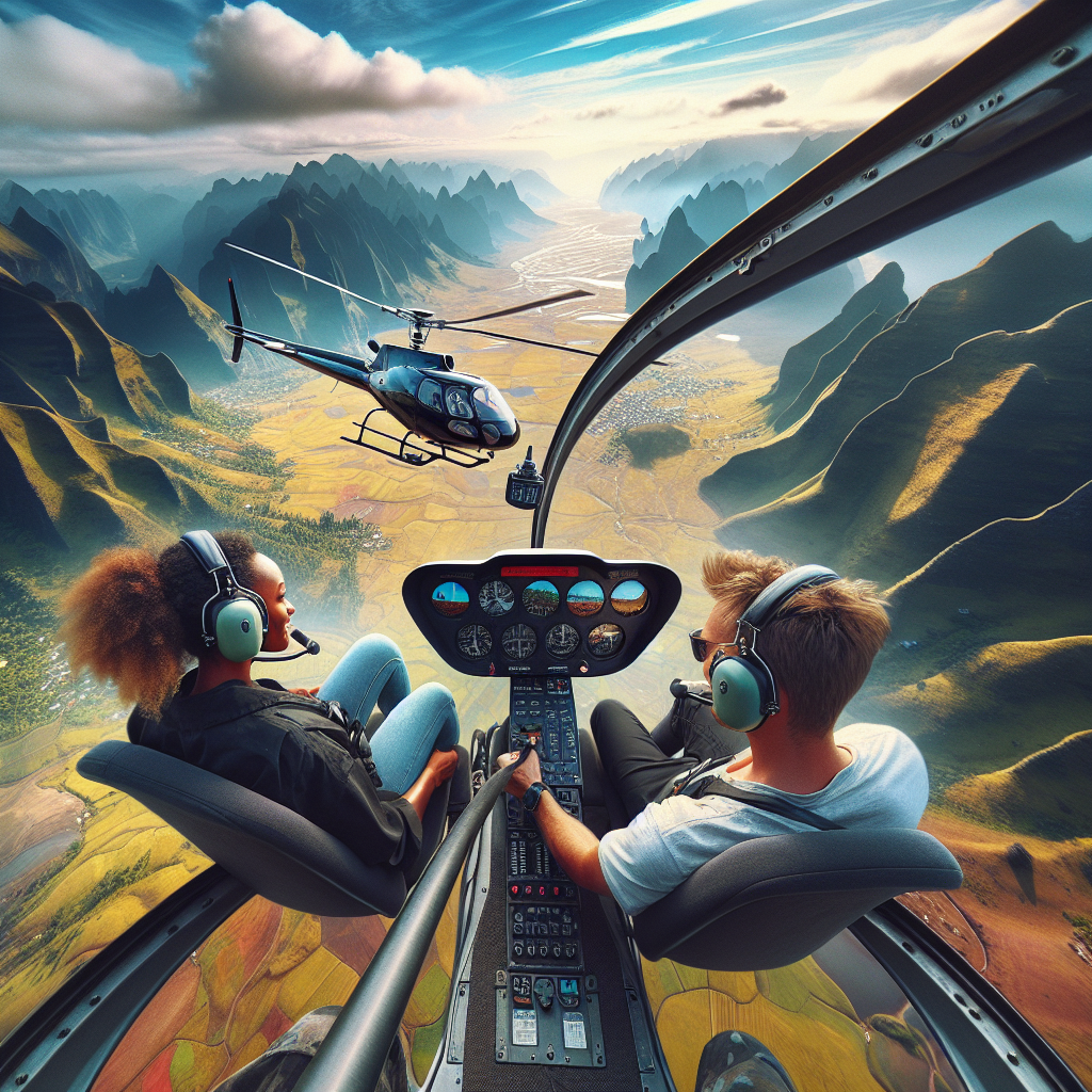 Take a scenic helicopter ride