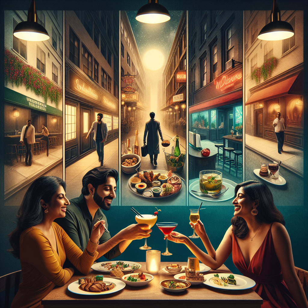 Have a progressive dinner date
