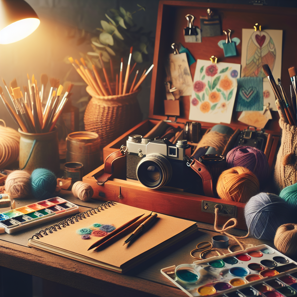 Take up a creative hobby seriously