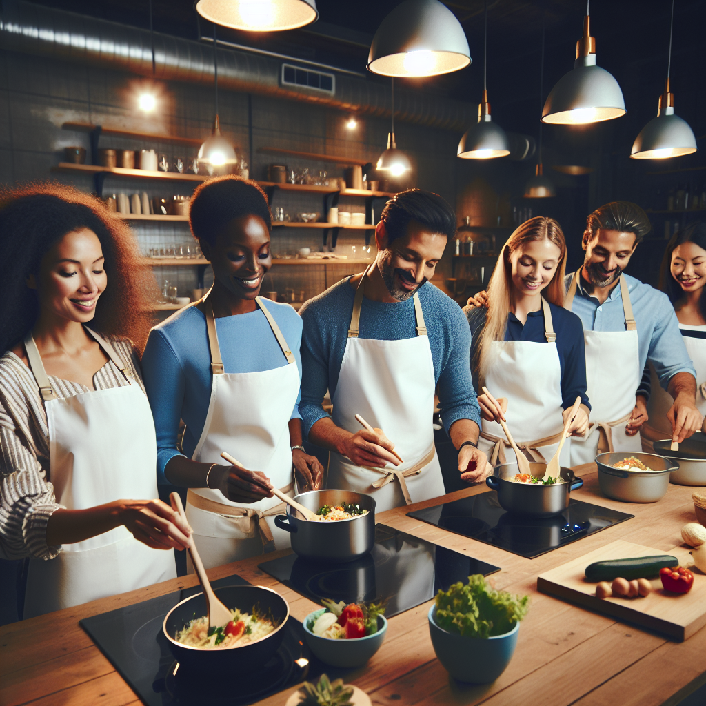 Take a couples cooking class