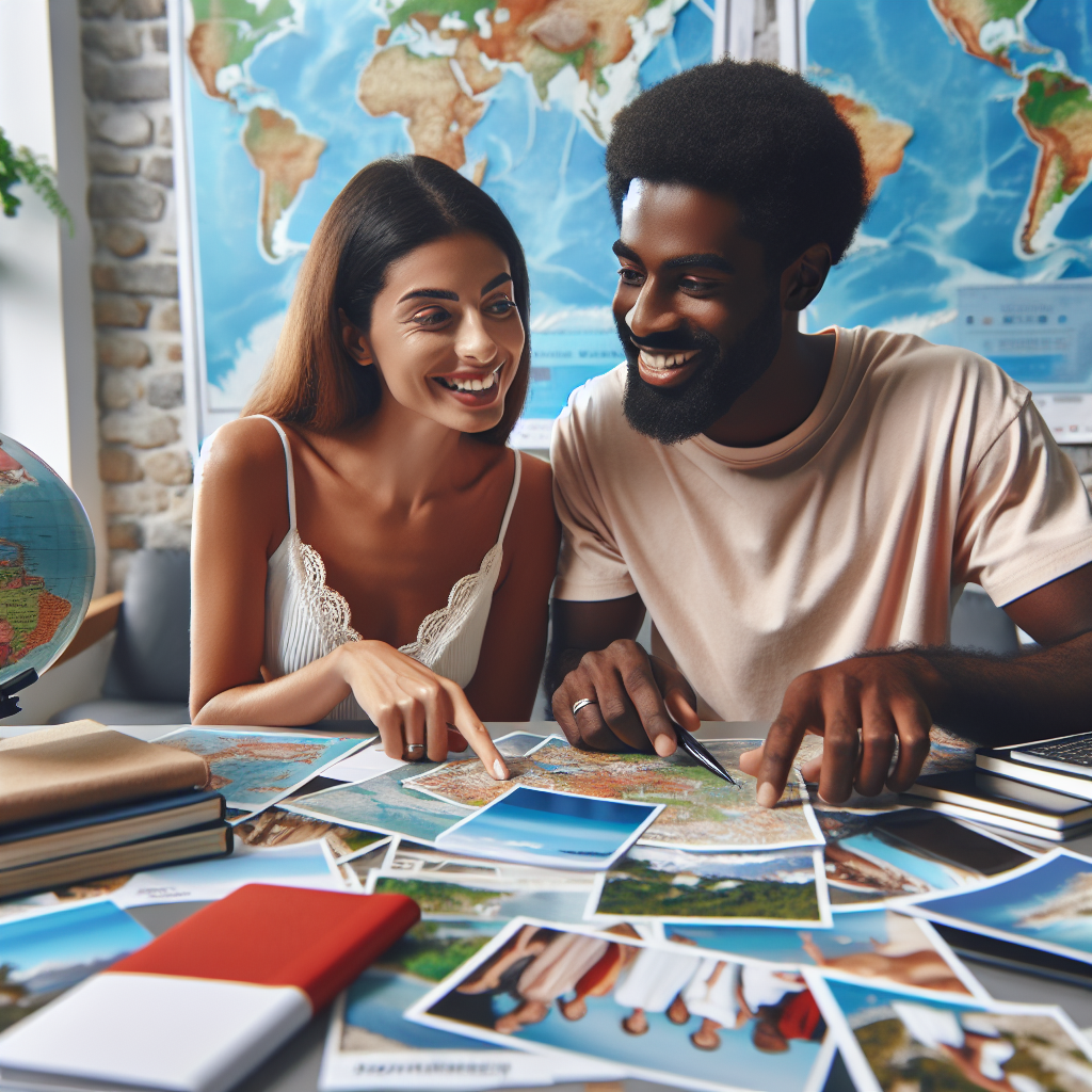 Plan your honeymoon destination together