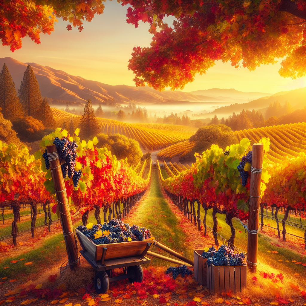Visit Napa Valley during harvest season
