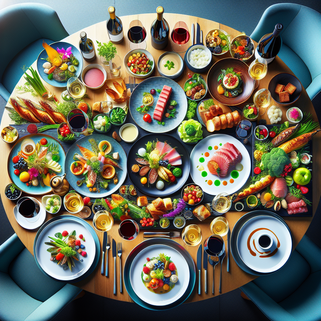 Dine at a Michelin-starred restaurant with wine pairing