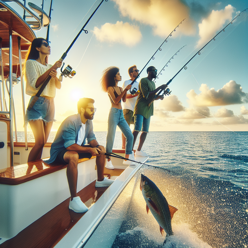 Take a group fishing charter trip