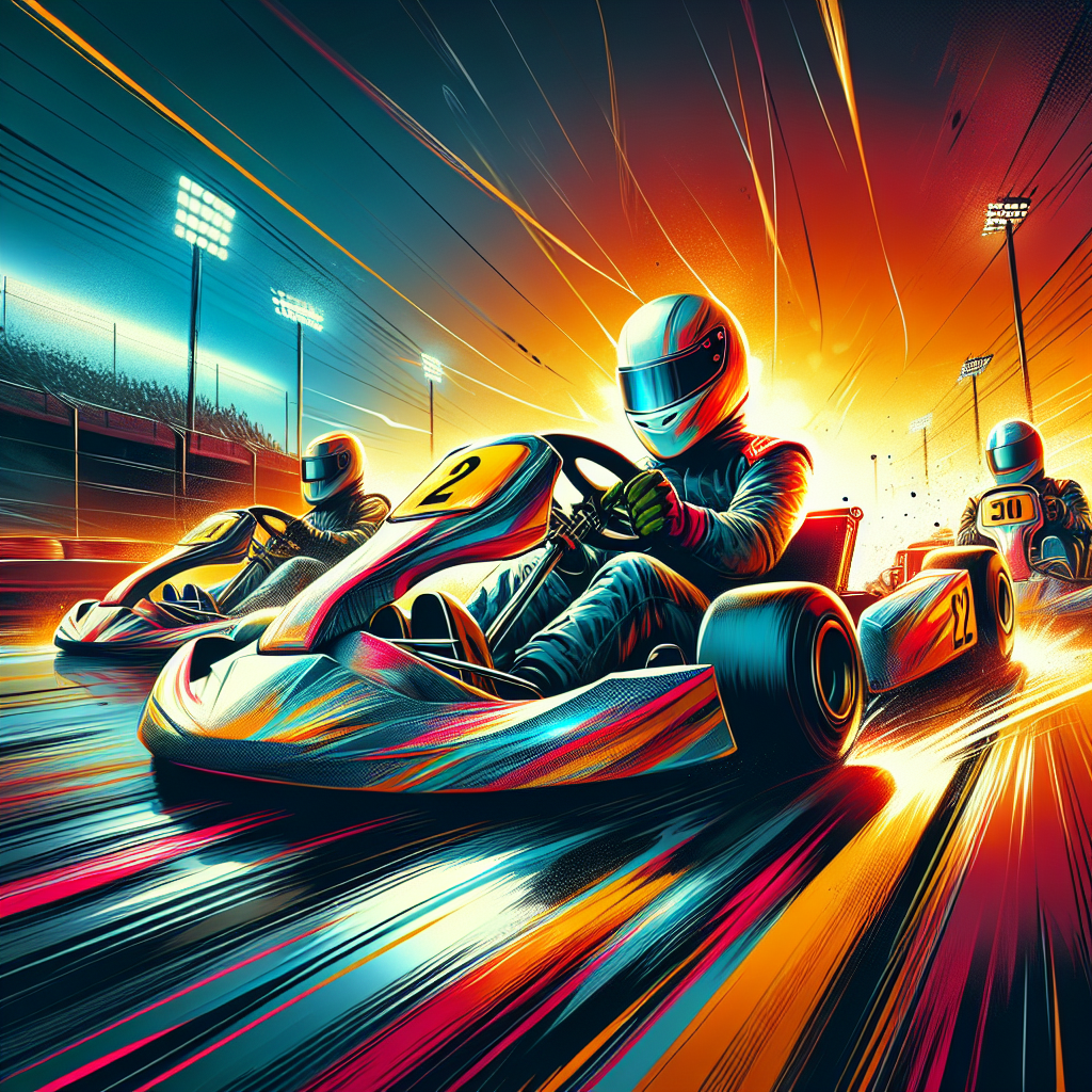 Go karting and competitive racing