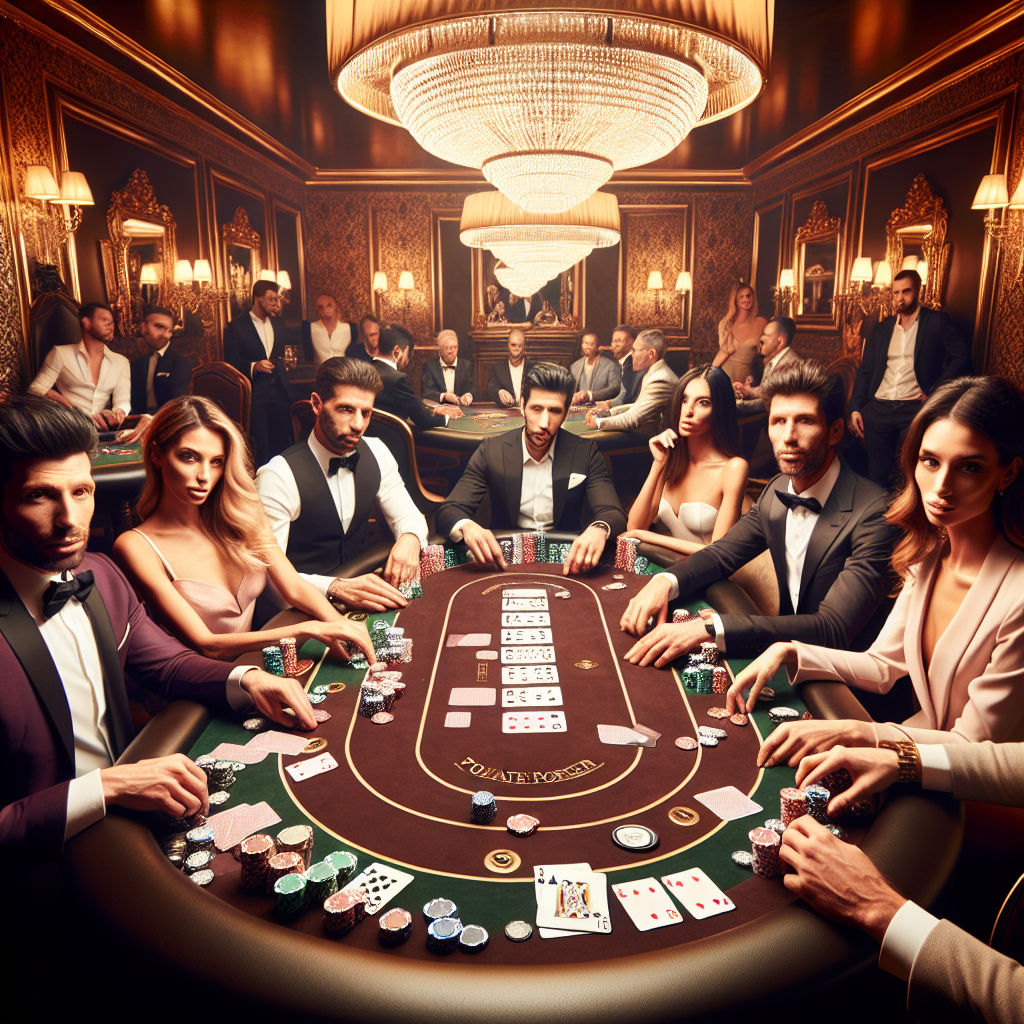 Organize a private poker tournament
