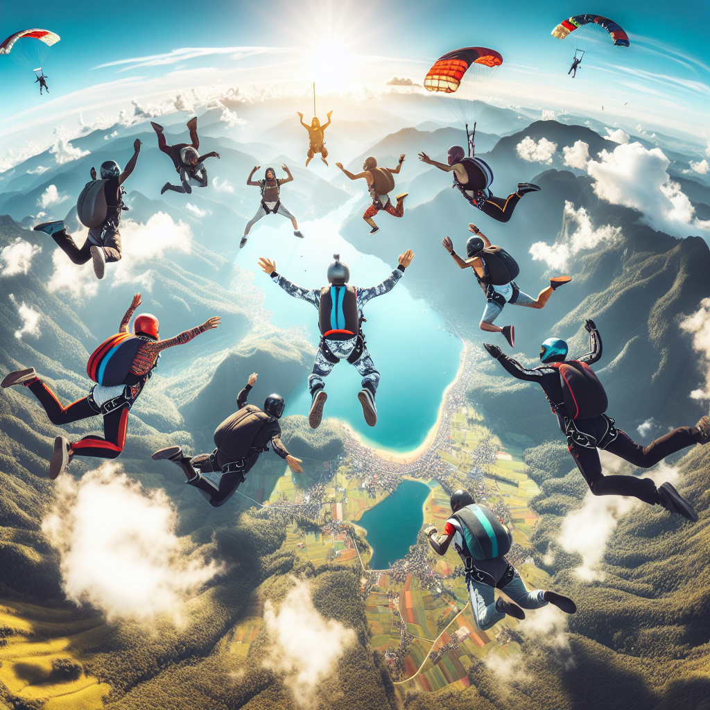 Go skydiving as a group