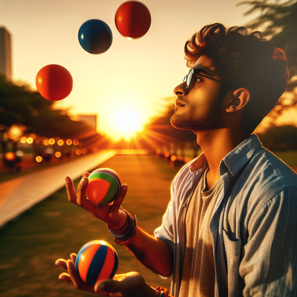Learn to juggle three balls