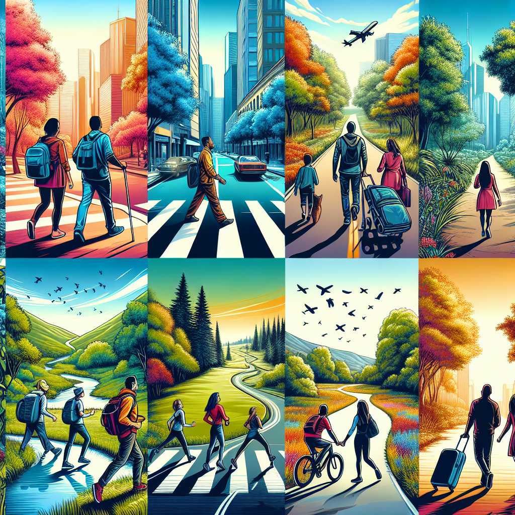 Take a different route to work for a month
