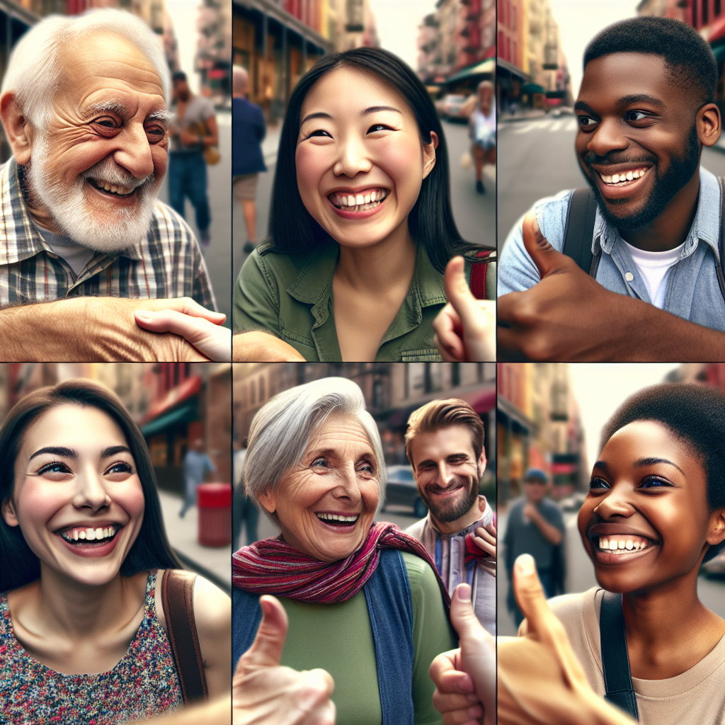 Compliment five strangers in one day