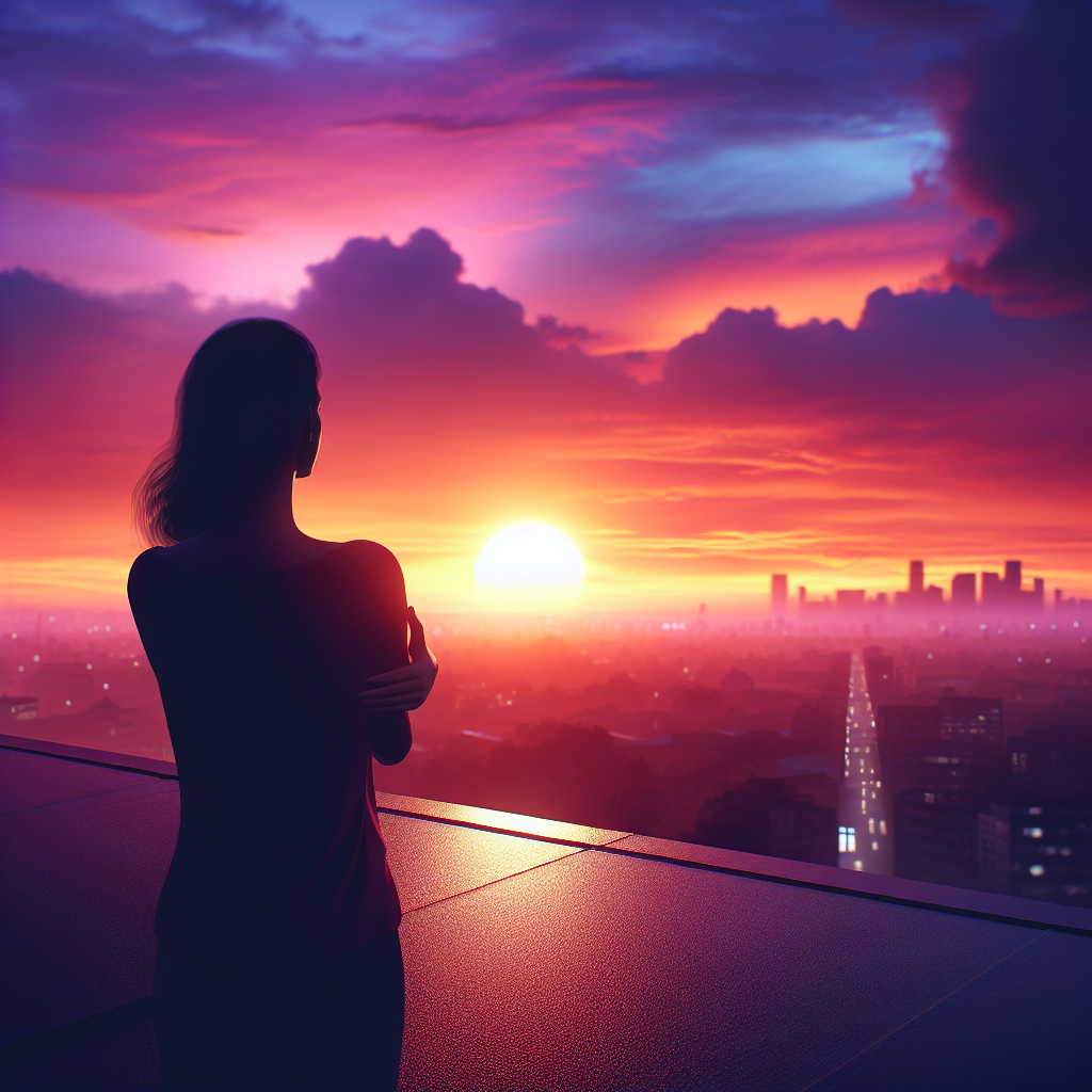Watch the sunset from your roof or balcony