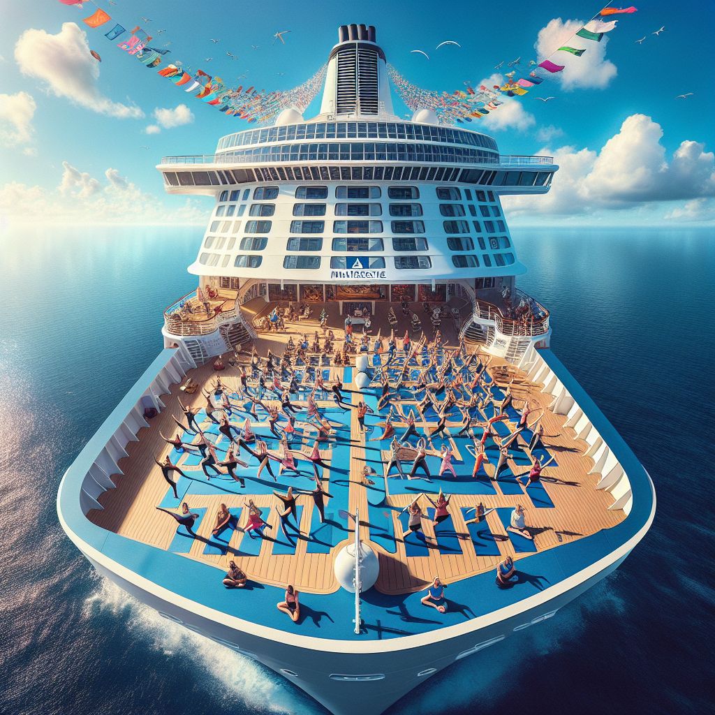 Take a group cruise with planned activities