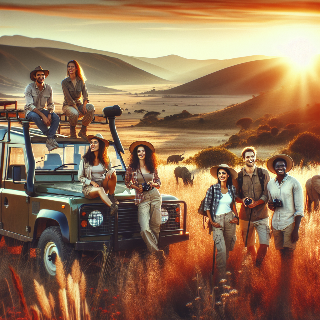 Go on a group safari adventure