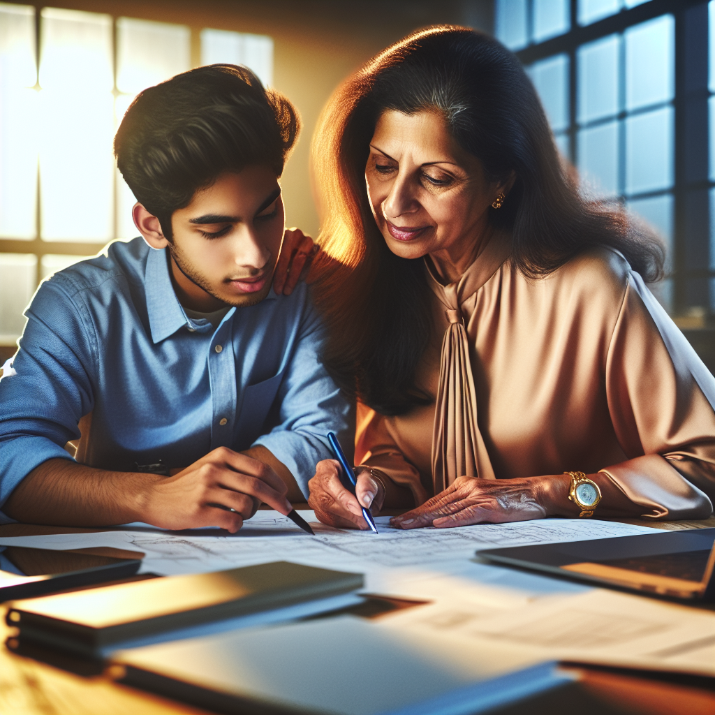 Mentor someone younger in your field