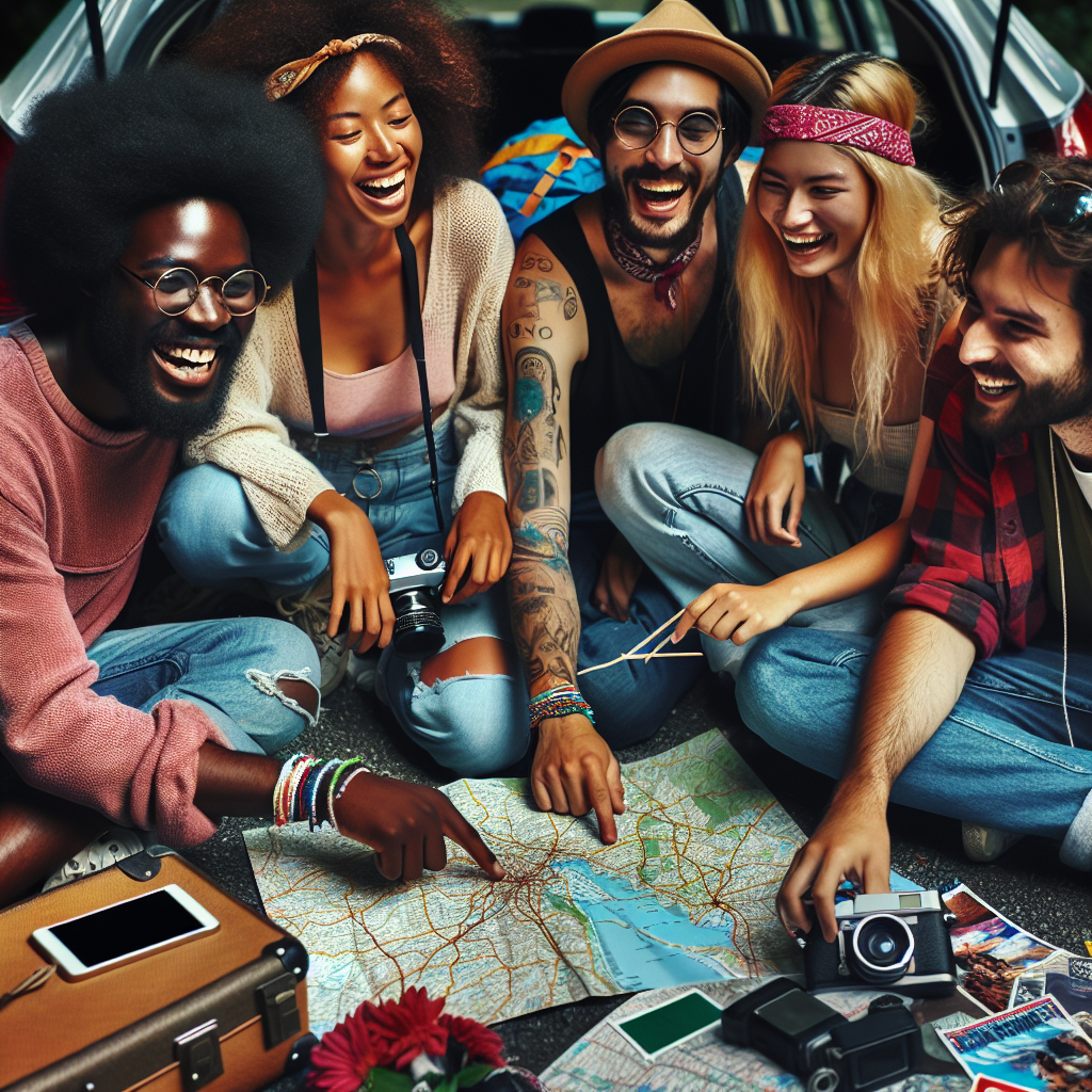 Plan a group music festival road trip