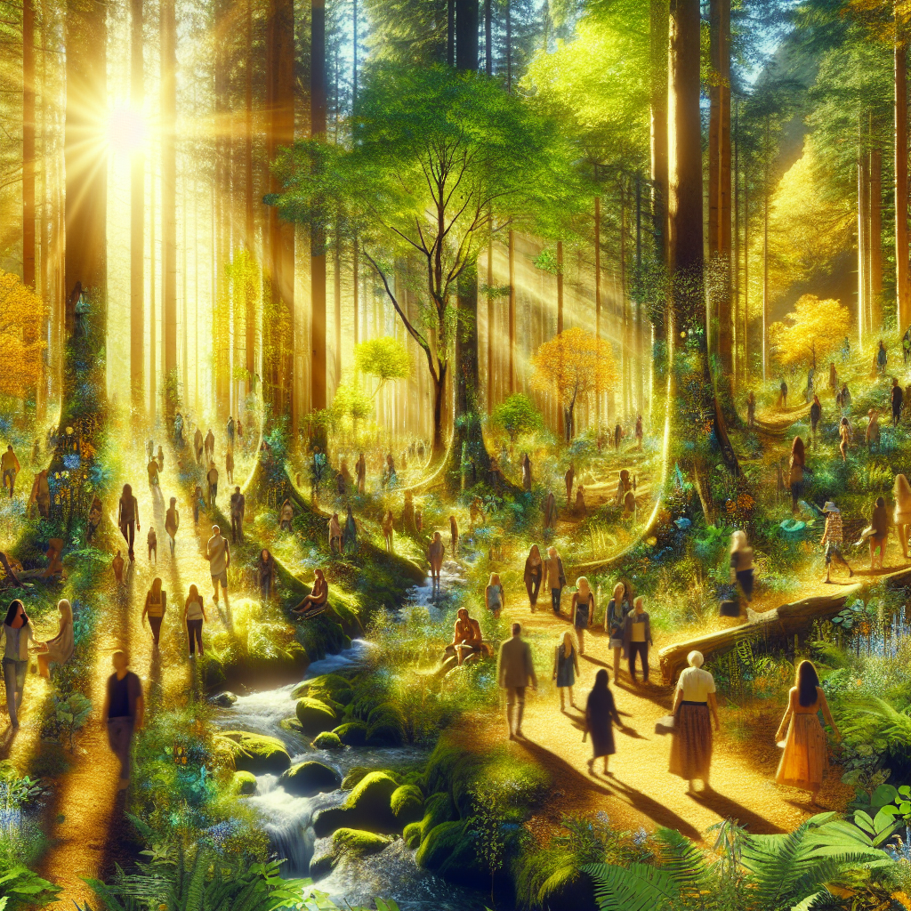 Go forest bathing for mental wellness