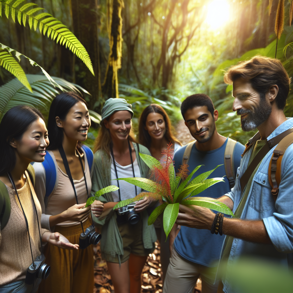 Go on a guided nature walk with a botanist