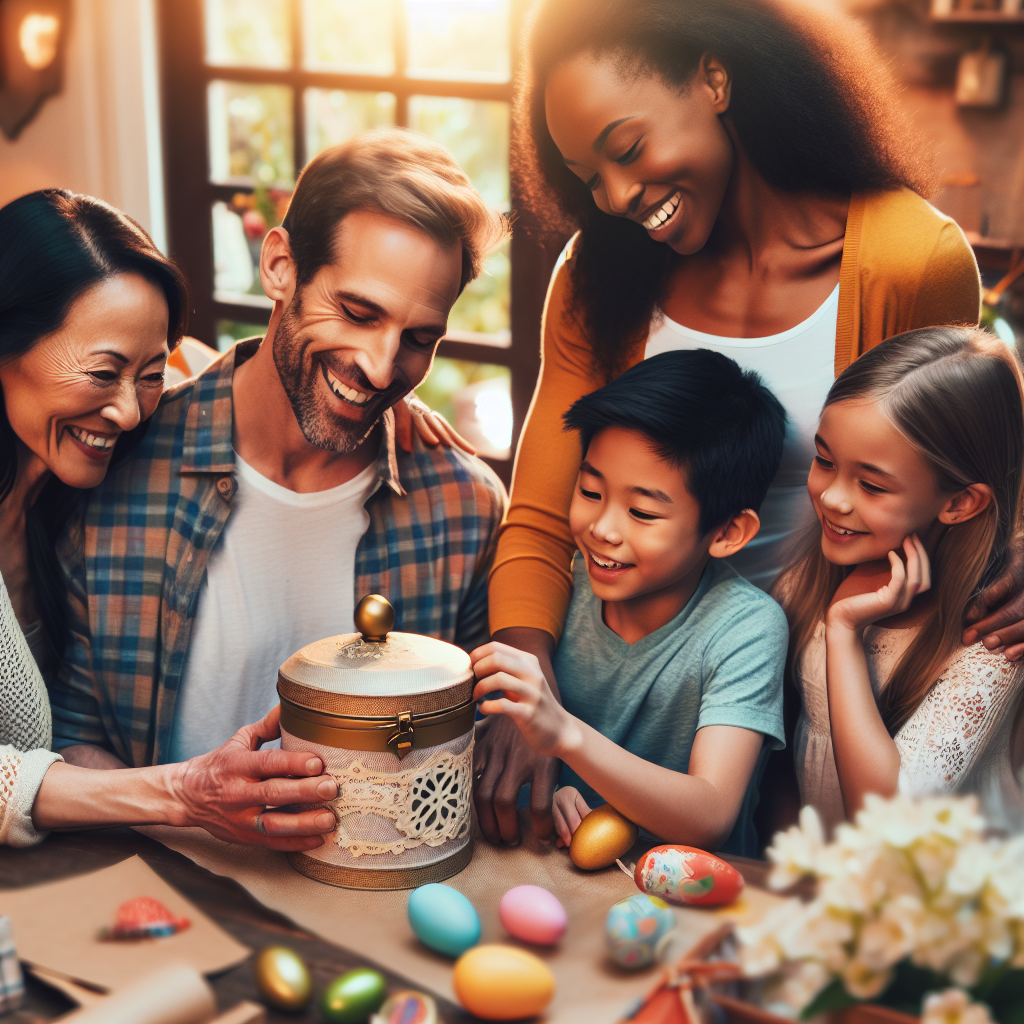 Create an Easter time capsule with family