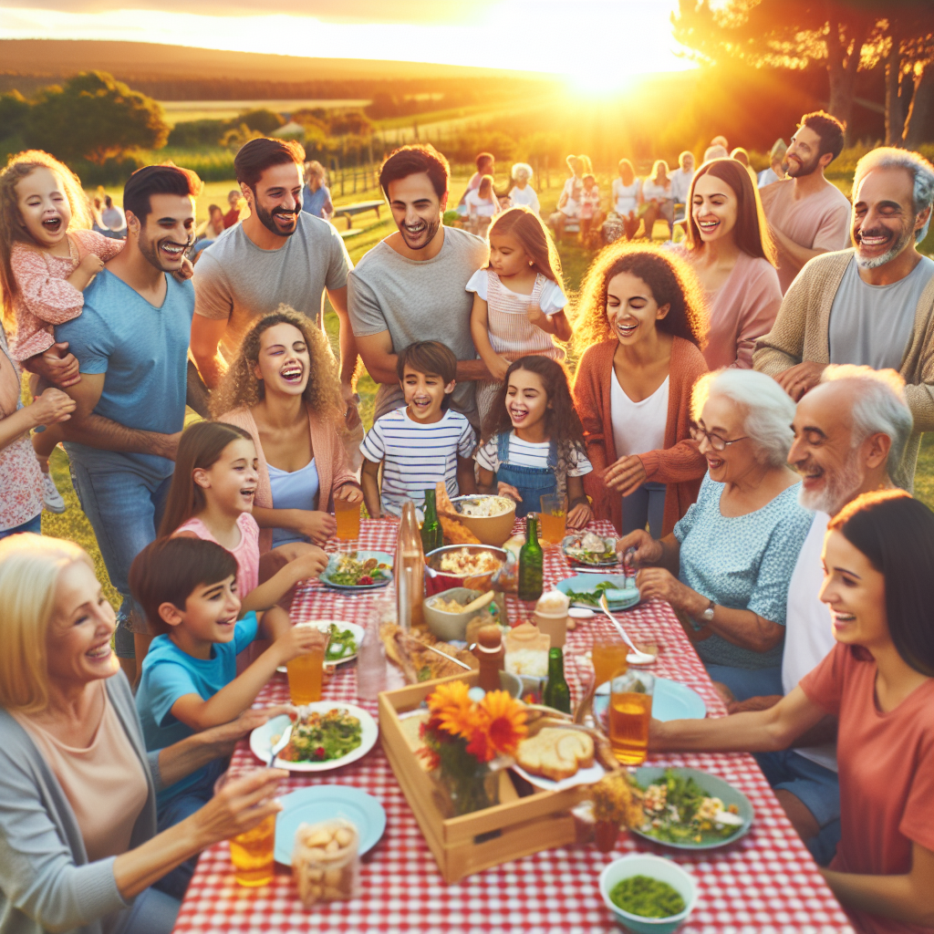Organize a family reunion in her honor