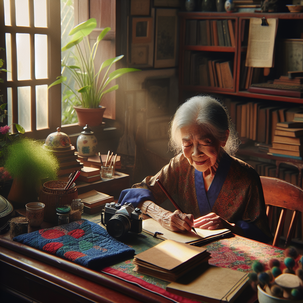 Record her life stories and wisdom