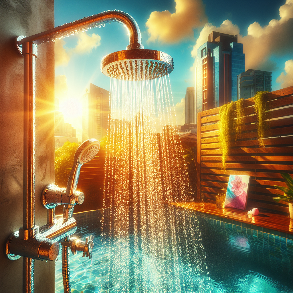 Take cold showers for the entire summer
