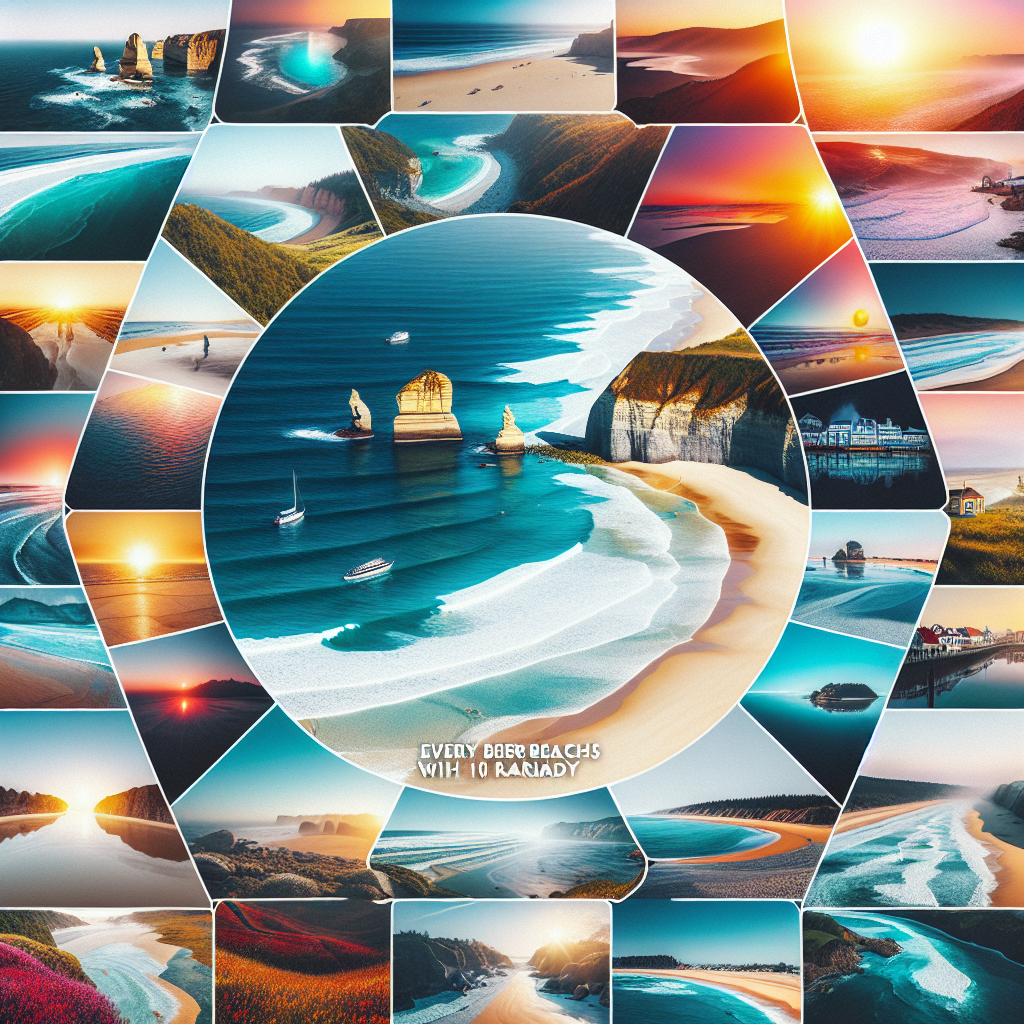 Visit every beach within 100 miles