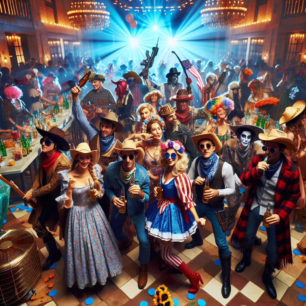Have a themed costume party night