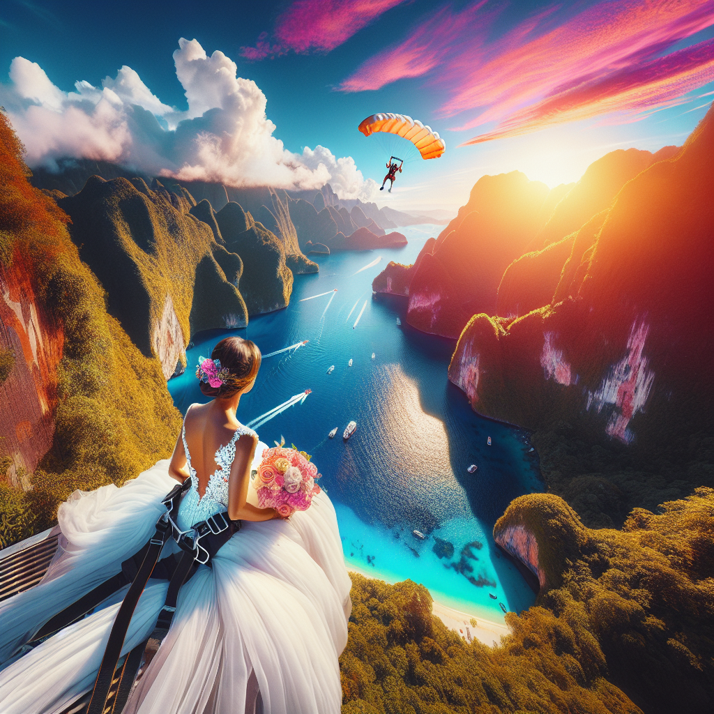 Plan a surprise adventure for the bride