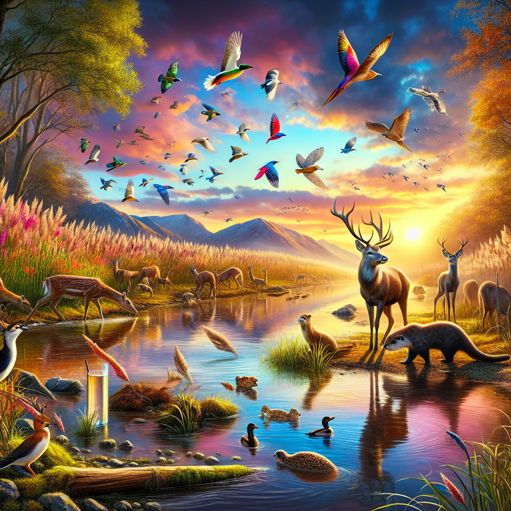 Photograph wildlife along river banks