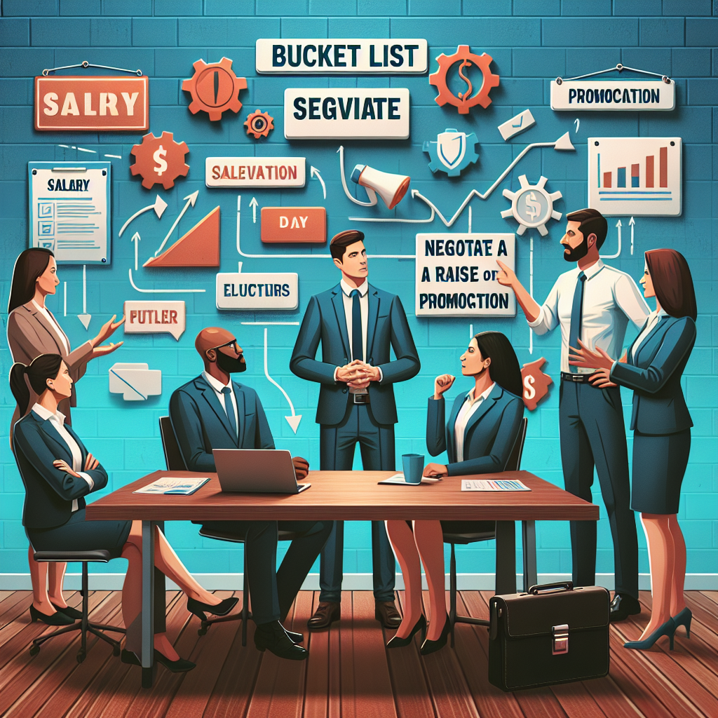 Negotiate a raise or promotion