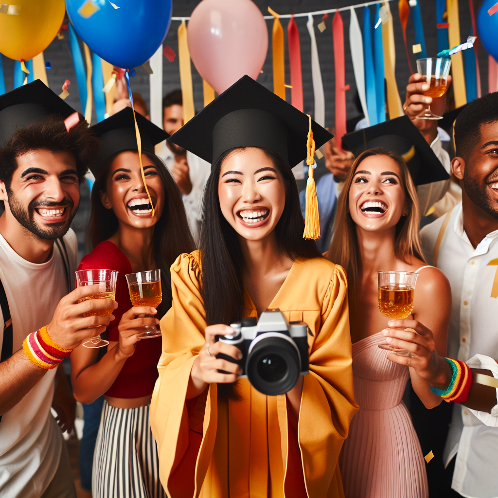 Host a graduation party with your favorite people