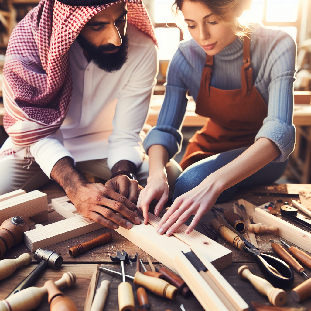 Build something together with your hands