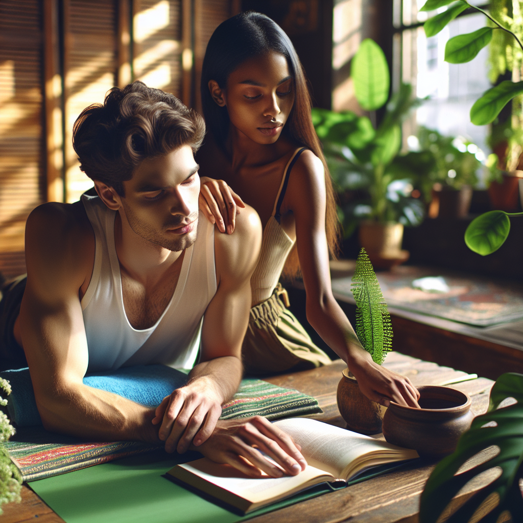 Learn massage techniques for each other