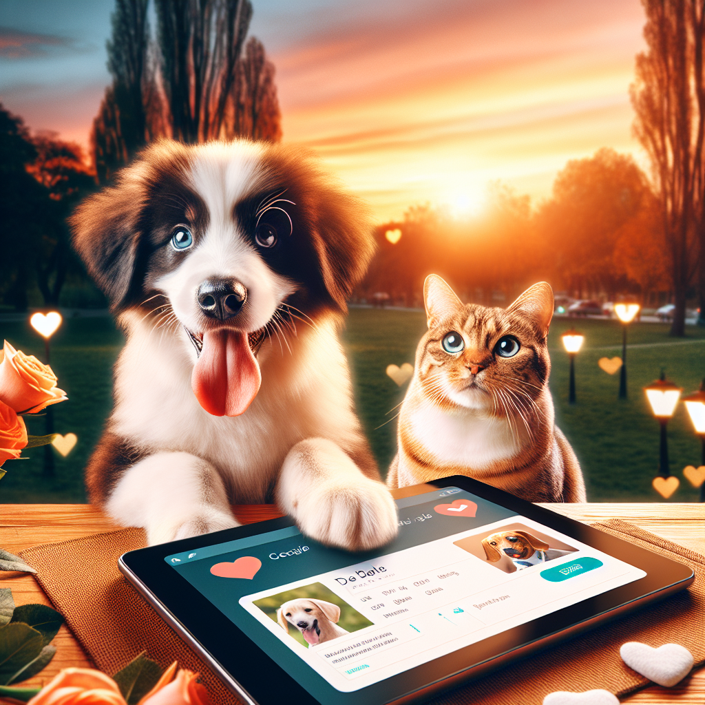 Create a dating profile for your pet
