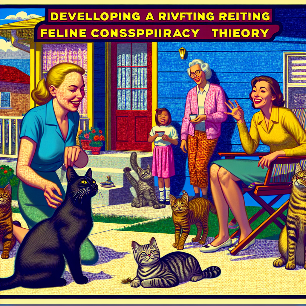 Create a conspiracy theory about your neighbor's cat