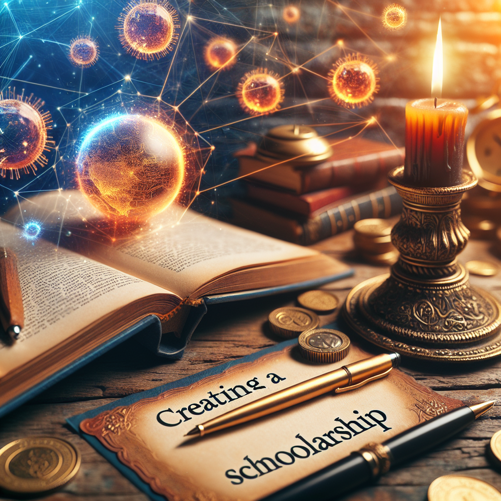 Create a scholarship in your name