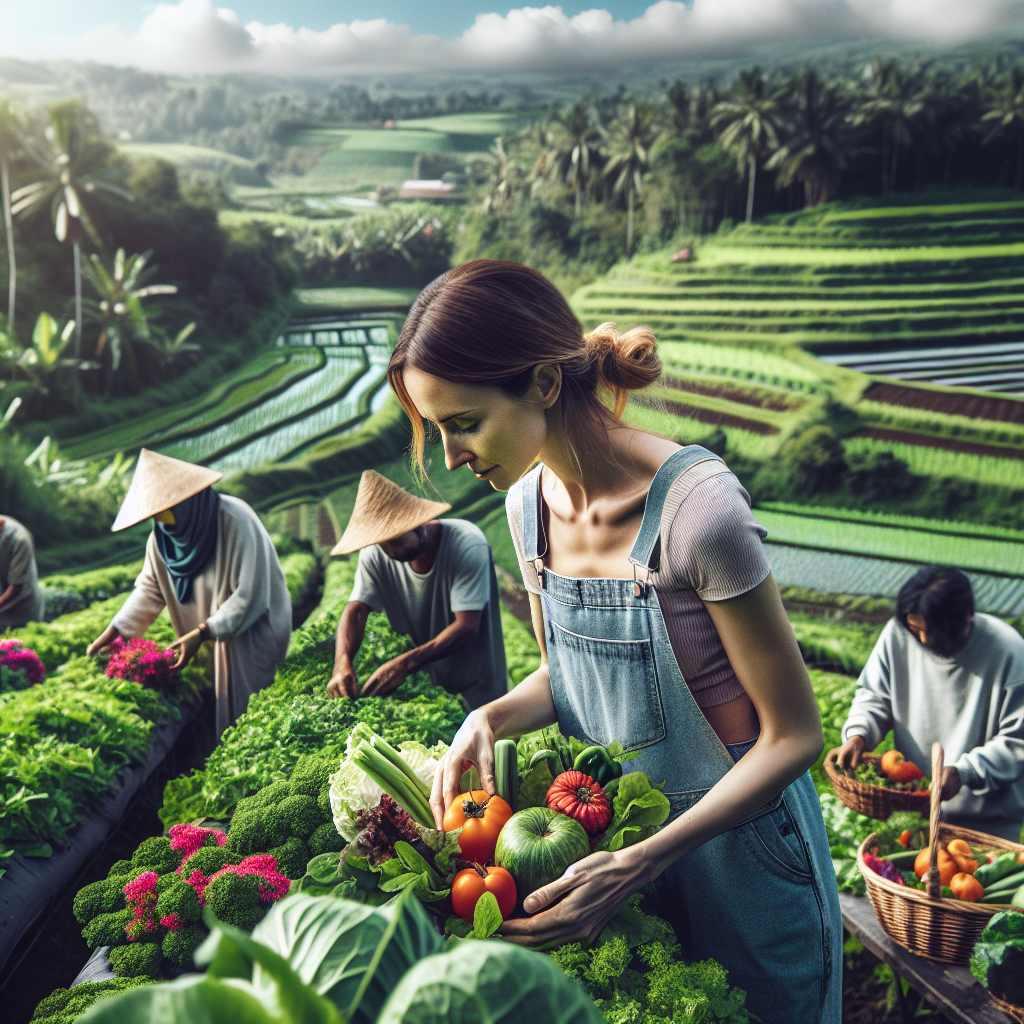 Work on organic farms in exchange for accommodation