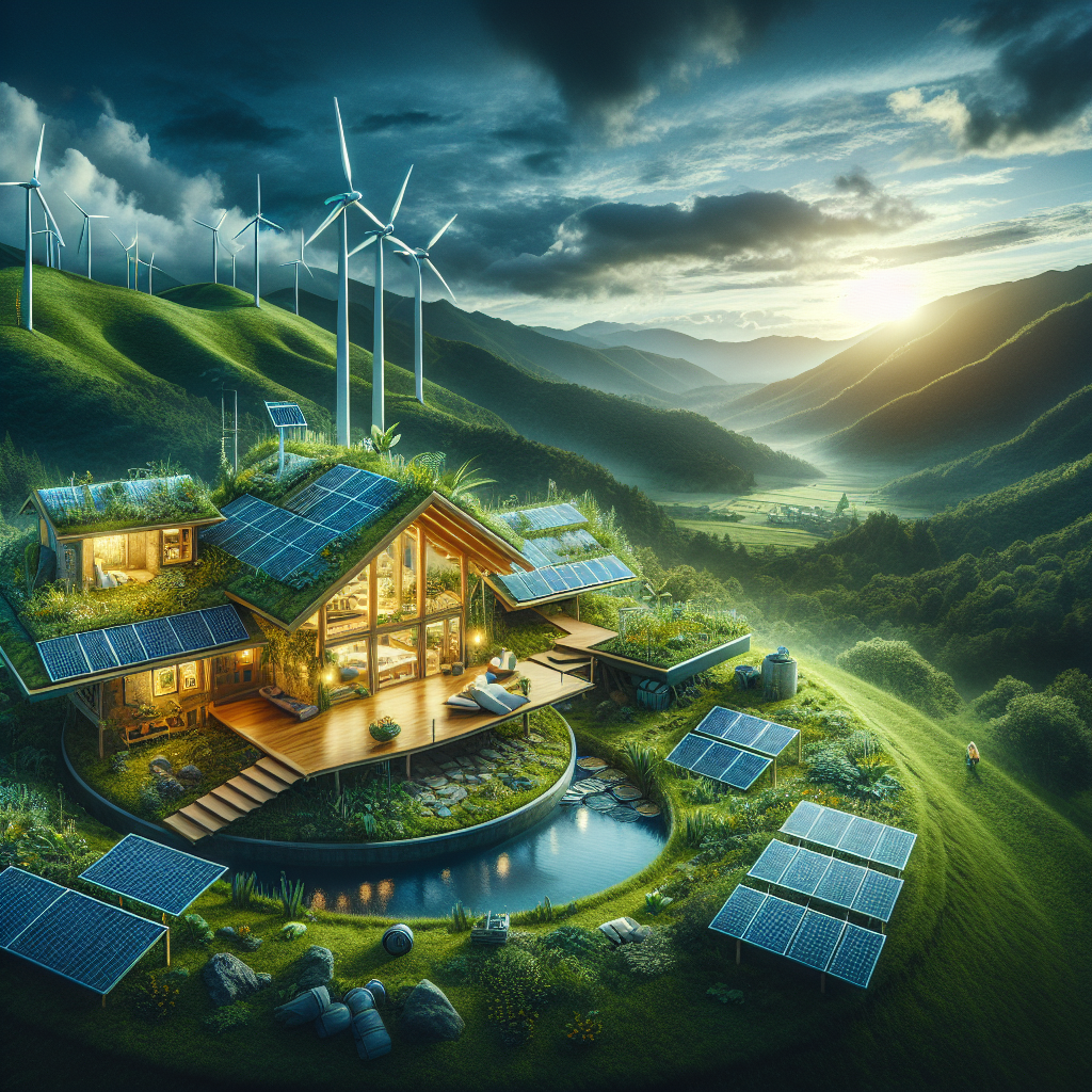 Build a sustainable off-grid home