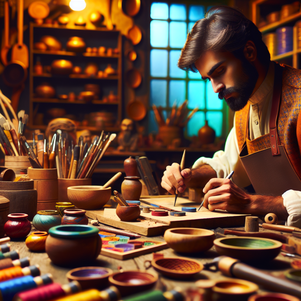 Become a master craftsperson in traditional arts
