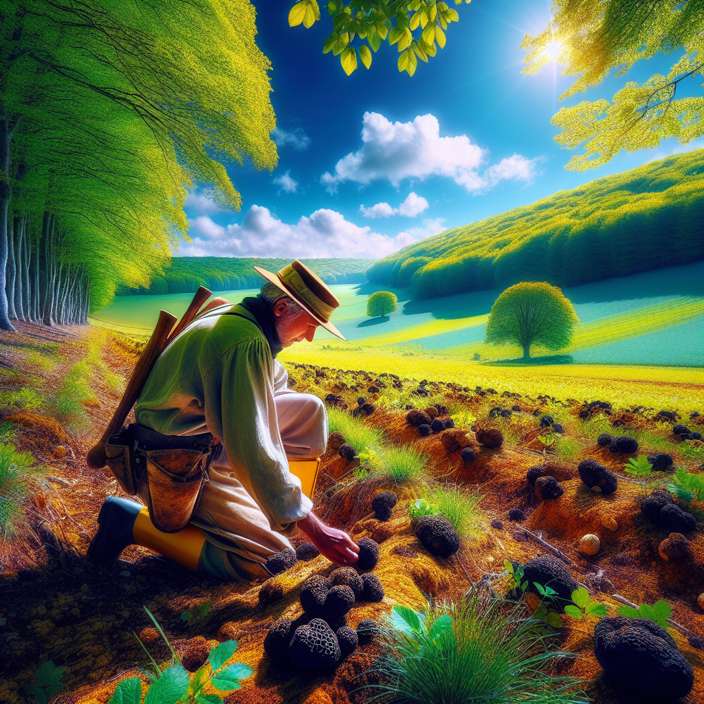 Go truffle hunting in the French countryside