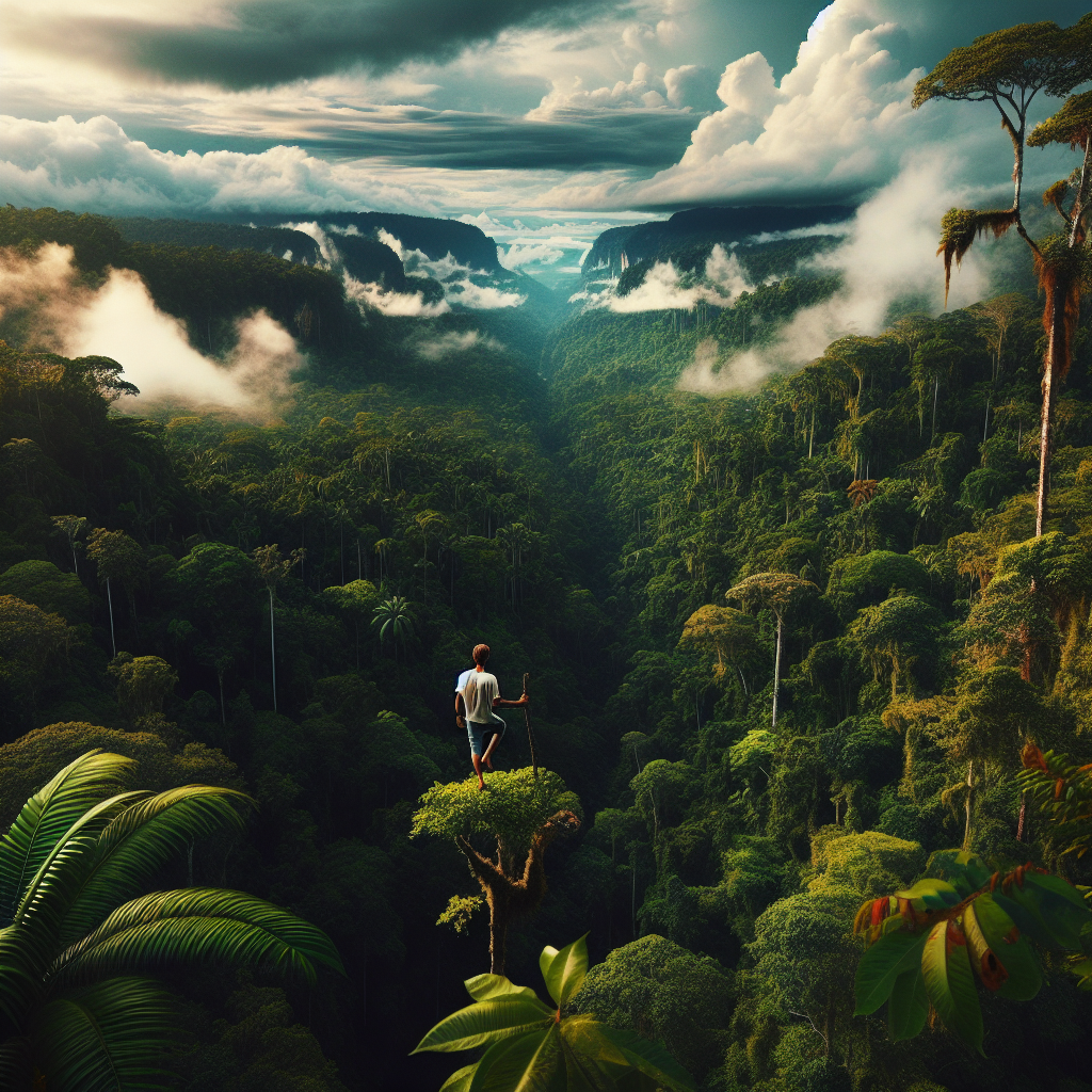Survive in the Amazon rainforest alone