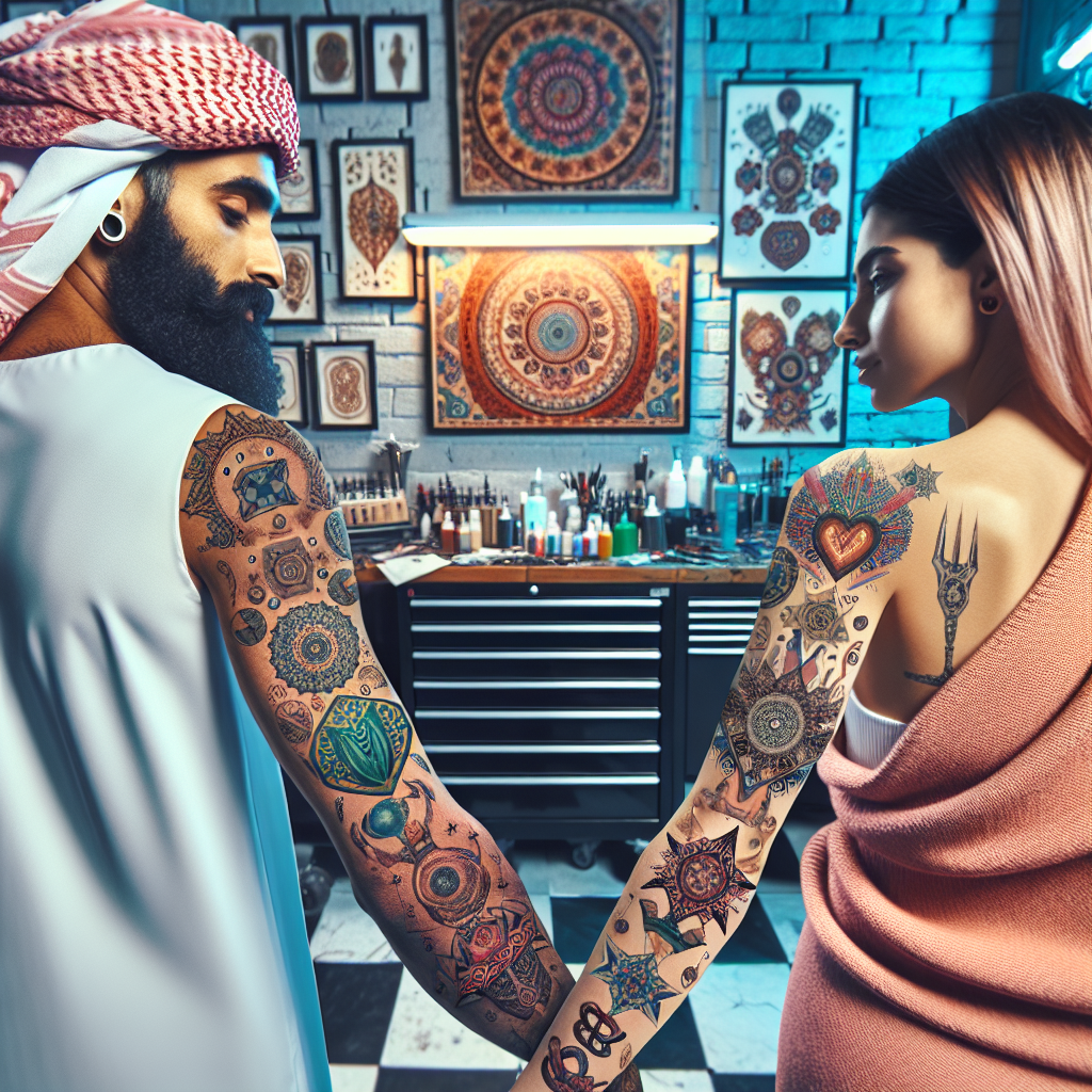 Create matching tattoos with hidden meanings