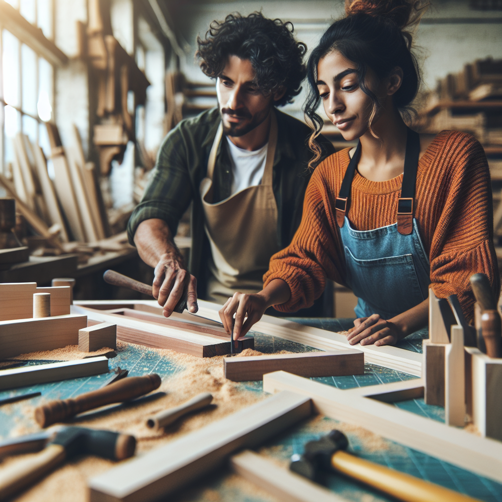 Build furniture together from scratch