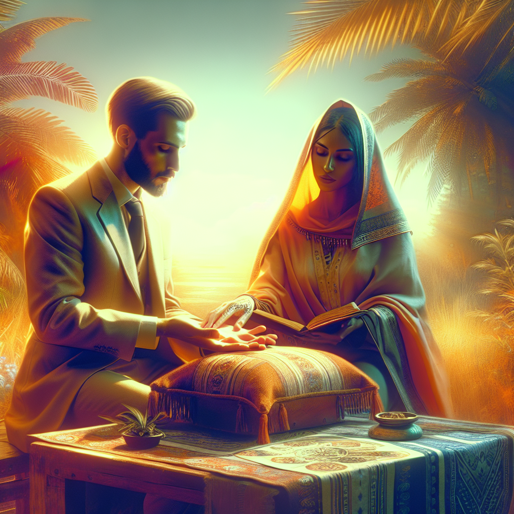 Learn to read each other's palms