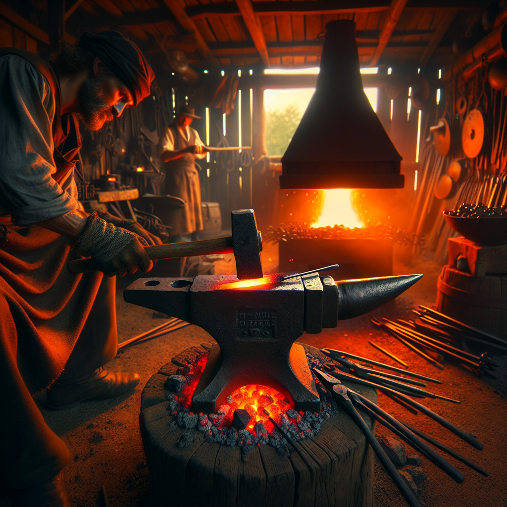 Learn traditional blacksmithing basics