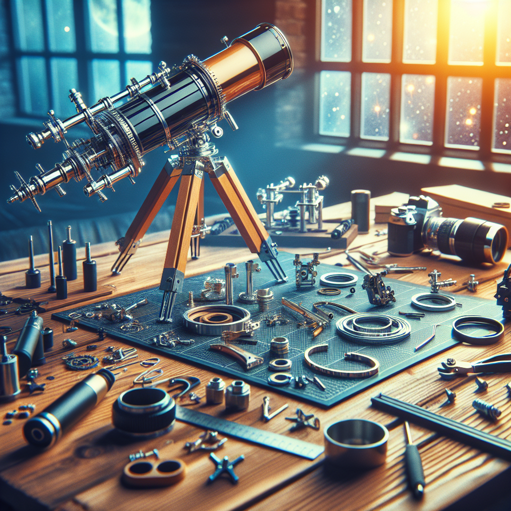 Build a working telescope from scratch