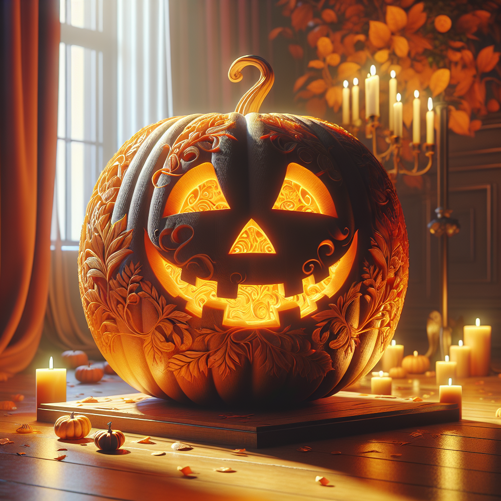 Carve the perfect jack-o'-lantern