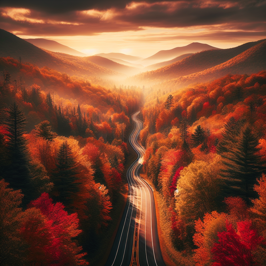 Go on a scenic fall drive