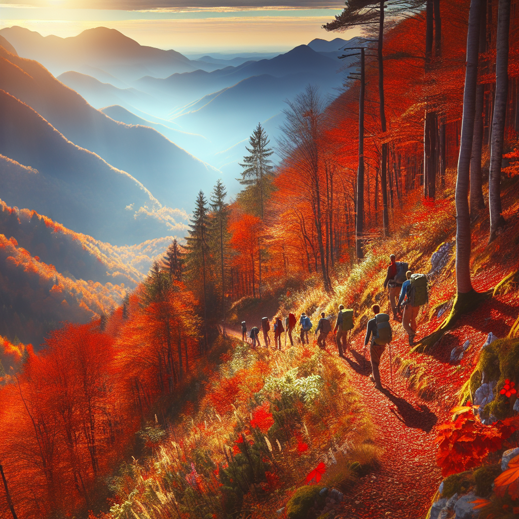 Go hiking to see fall colors
